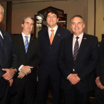 Foto 5 – Luis Espínola, René Grullón, Carlos Valegas, Carlos Valiente y Robinson Bou.